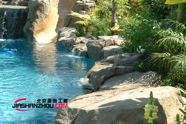 塑石假山