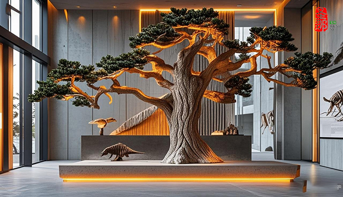 仿真松樹