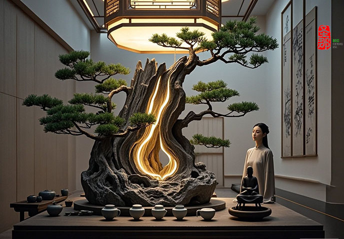 仿真古樹