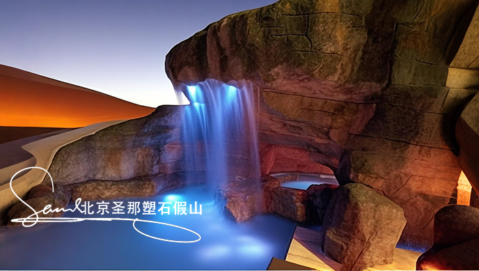 假山水池