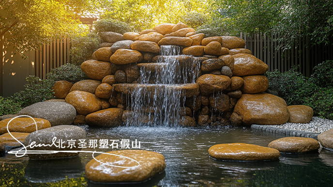 假山水池