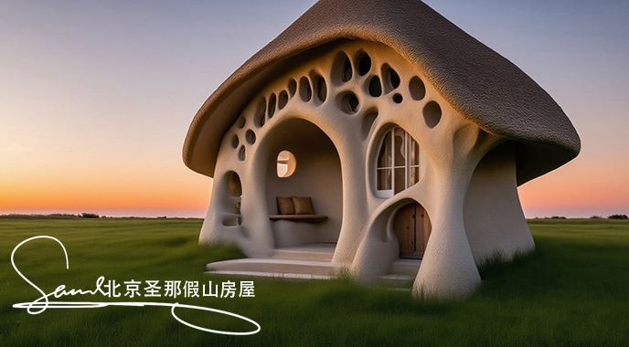 假山房屋