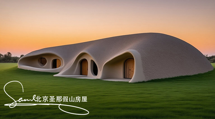 假山房屋
