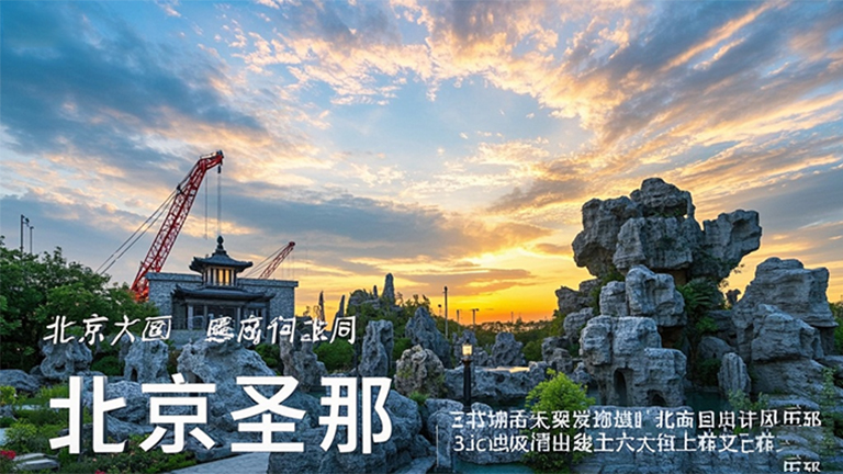 水泥假山