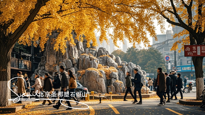 仿真假山