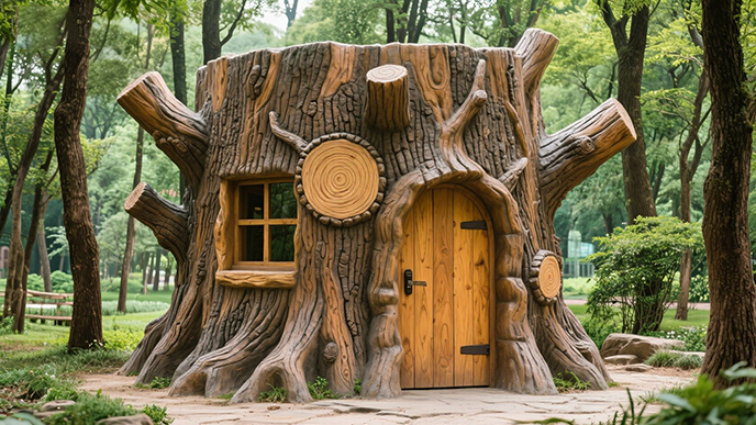 仿木小屋