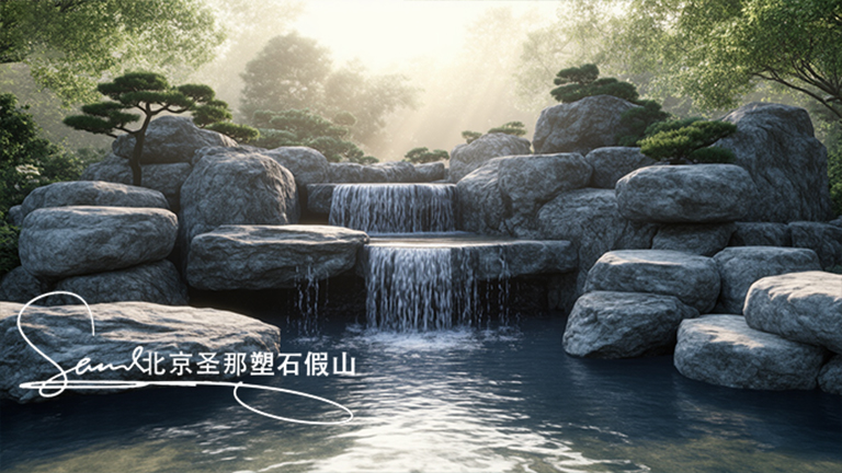 仿真假山