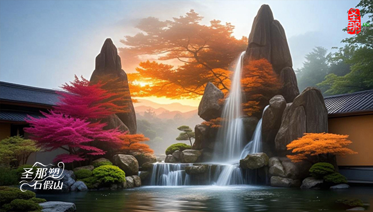 水泥假山