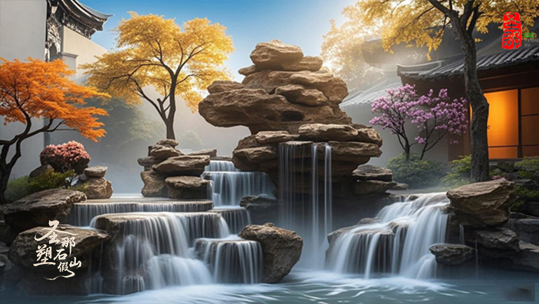假山假樹
