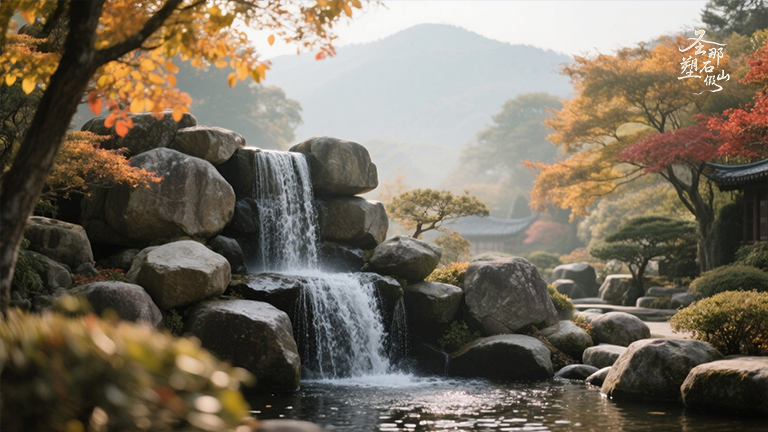 假山假樹