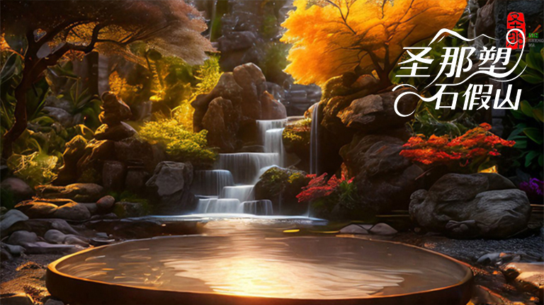 水泥假山