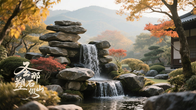 假山假樹