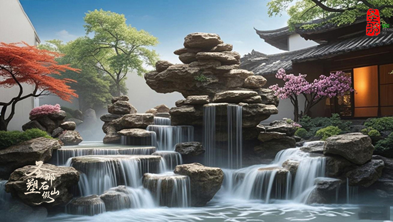 水泥假山