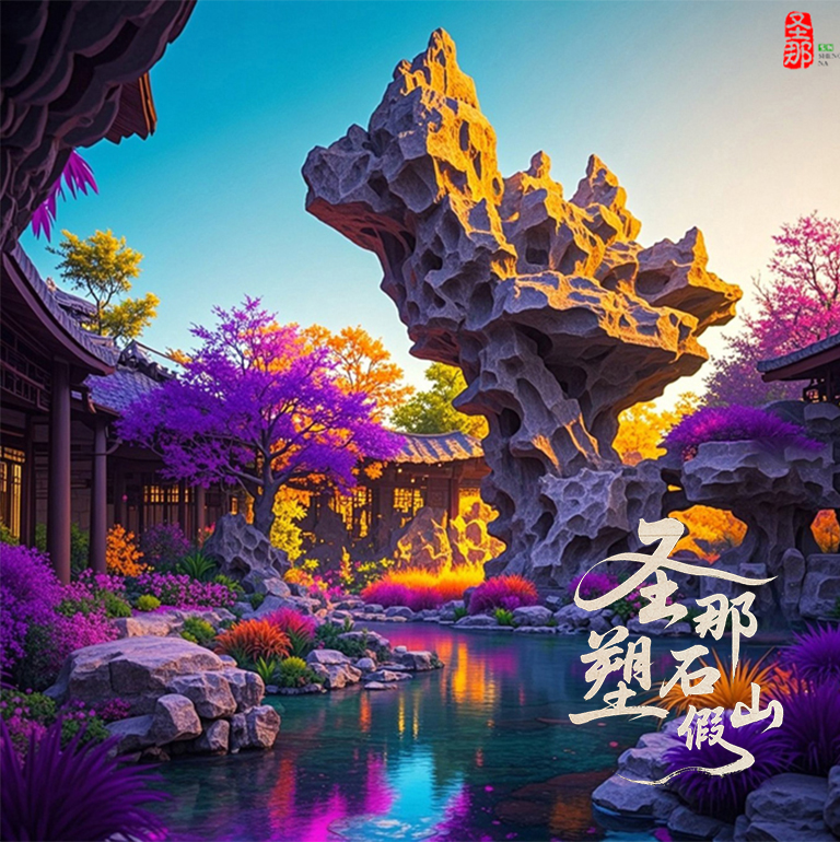 塑石假山