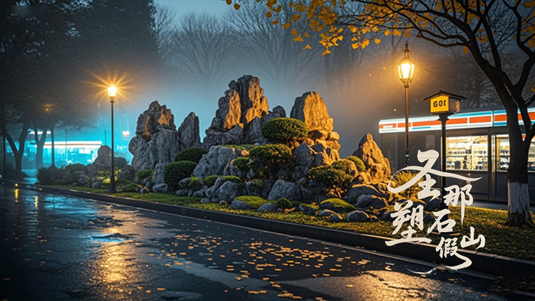 仿真假山