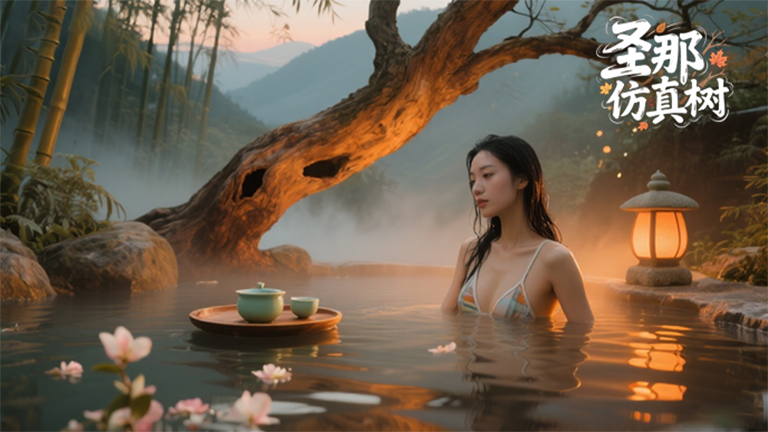 假山假樹