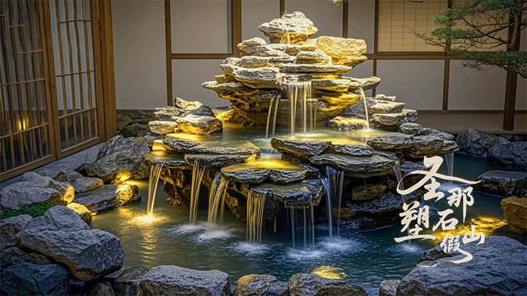 塑石假山