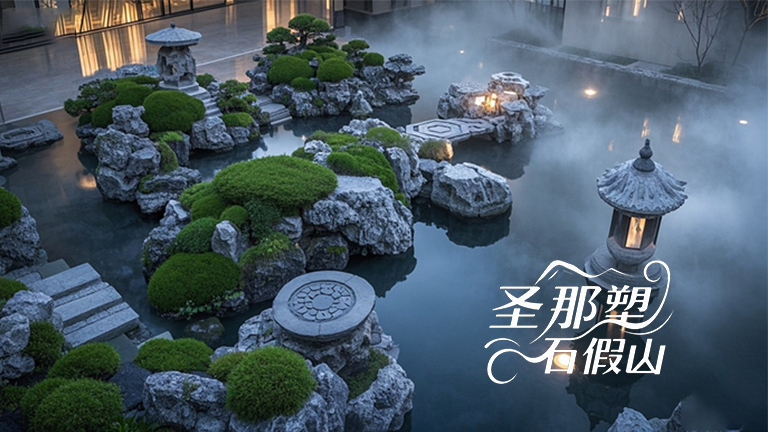 塑石假山