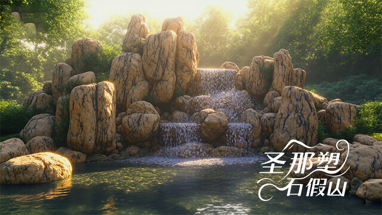 水泥假山