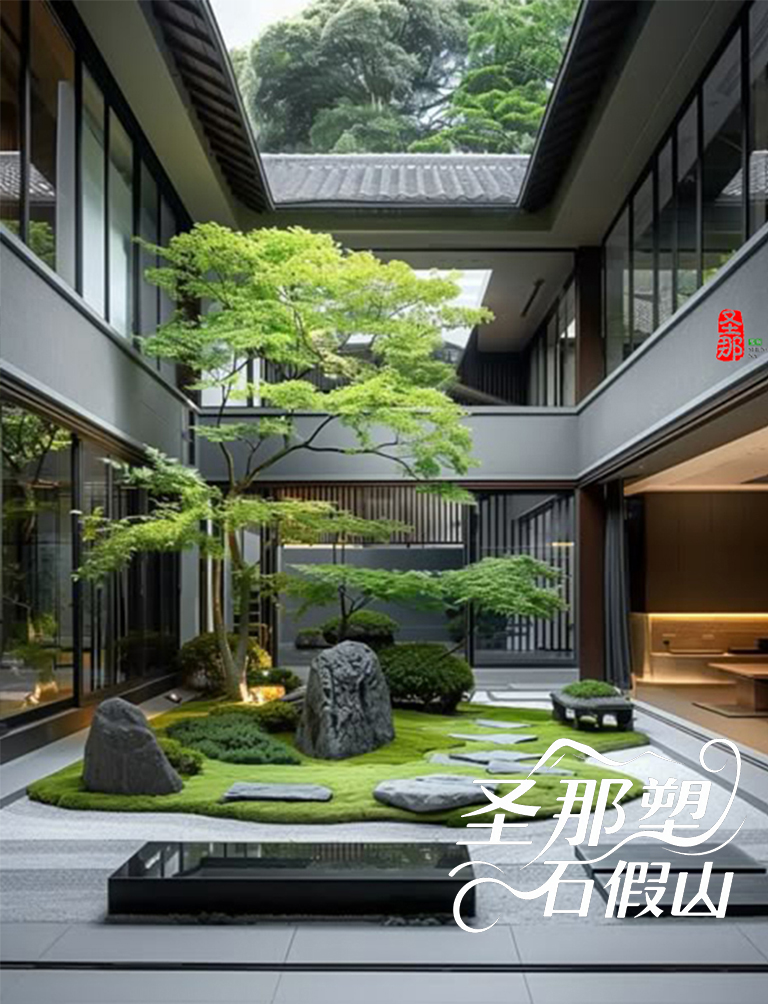 塑石假山