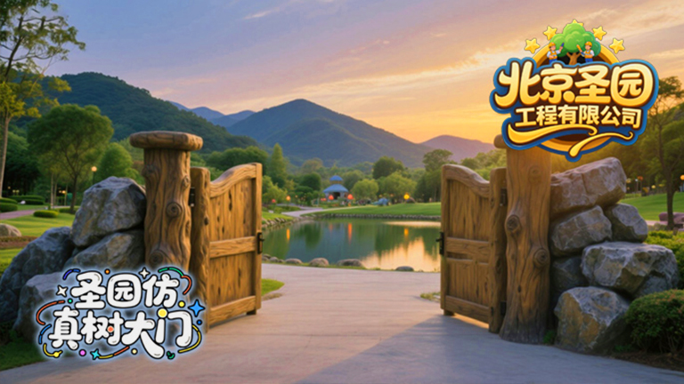 假山假樹