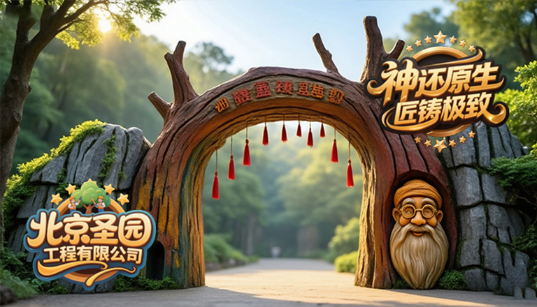 假山假樹
